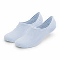 Chaussettes invisibles 39-42 en maille bleu clair respirantes